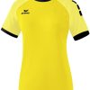 Damen Erima Trikots | Erima Zenari 3.0 Damen Trikot Gelb-Buttercup-Schwarz