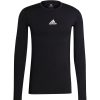 Herren Adidas Baselayer | Adidas Herren Langarm Shirt Techfit Schwarz