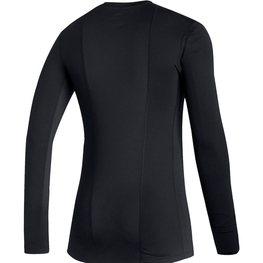 Herren Adidas Baselayer | Adidas Herren Langarm Shirt Techfit Schwarz