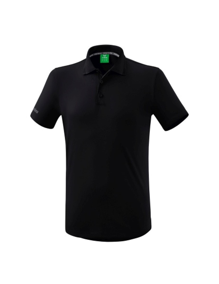 Herren Erima Polo-Shirts | Erima Funktionspolo Schwarz Gunstig