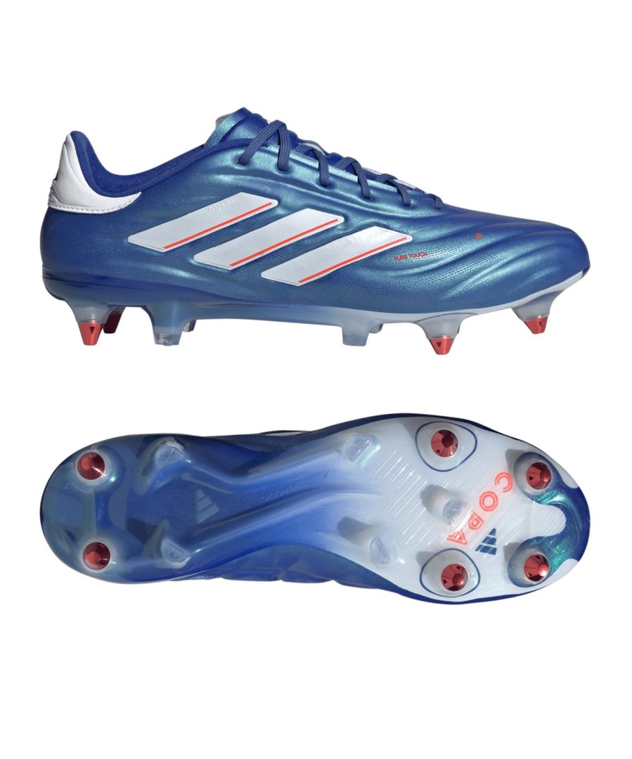 Sportschuhe Adidas Adidas Fusballschuhe | Adidas Copa Pure 2.1 Sg Marinerush Blau Weiss Orange