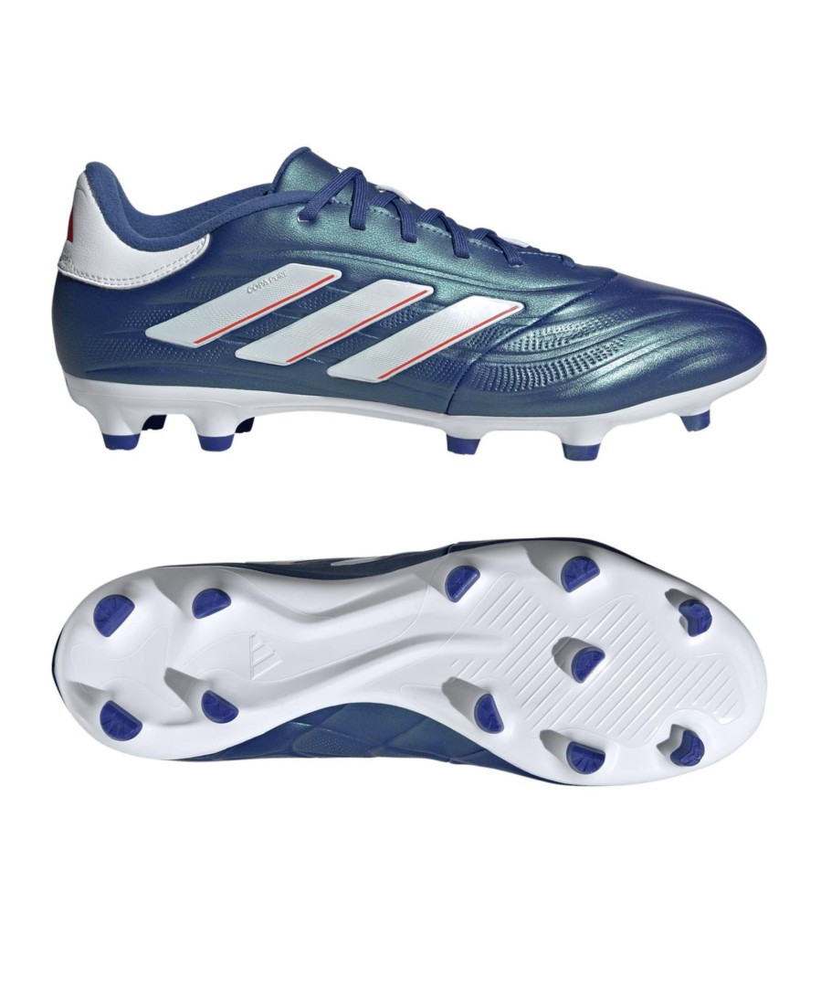 Sportschuhe Adidas Adidas Fusballschuhe | Adidas Copa Pure 2.3 Fg Marinerush Blau Weiss Orange