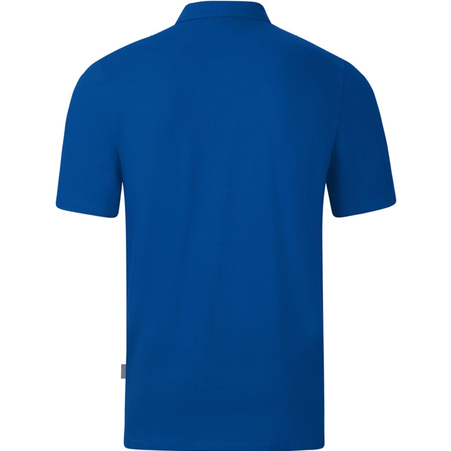 Herren Jako Polo-Shirts | Jako Herren Polo Organic Stretch Blau