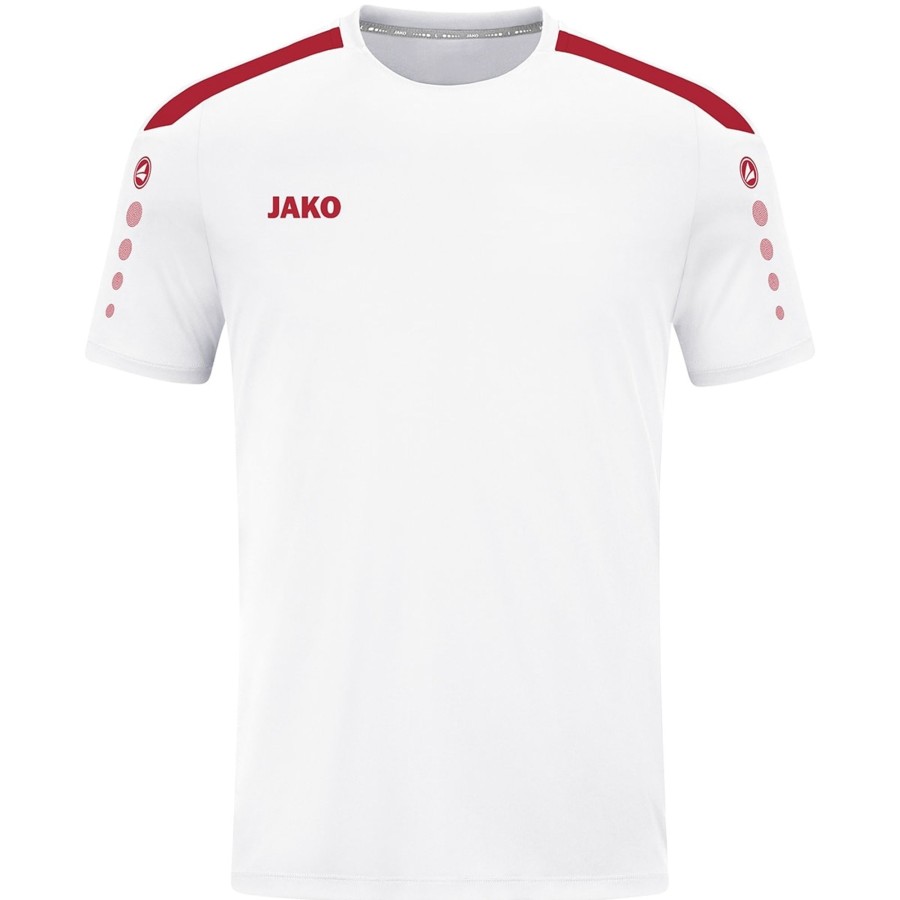 Herren Jako Trikots | Jako Herren Trikot Power Weis/Rot