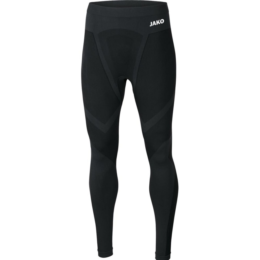 Herren Jako Tights | Jako Long Tights Comfort 2.0 Schwarz