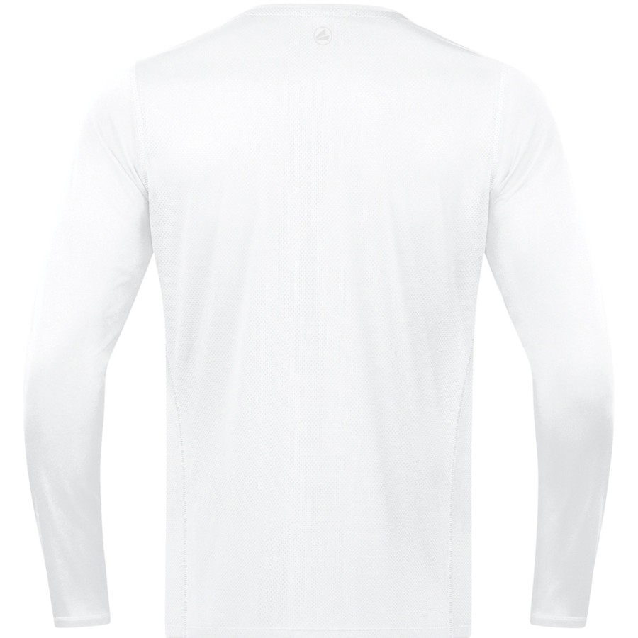 Herren Jako Baselayer | Jako Herren Longsleeve Run 2.0 Weis