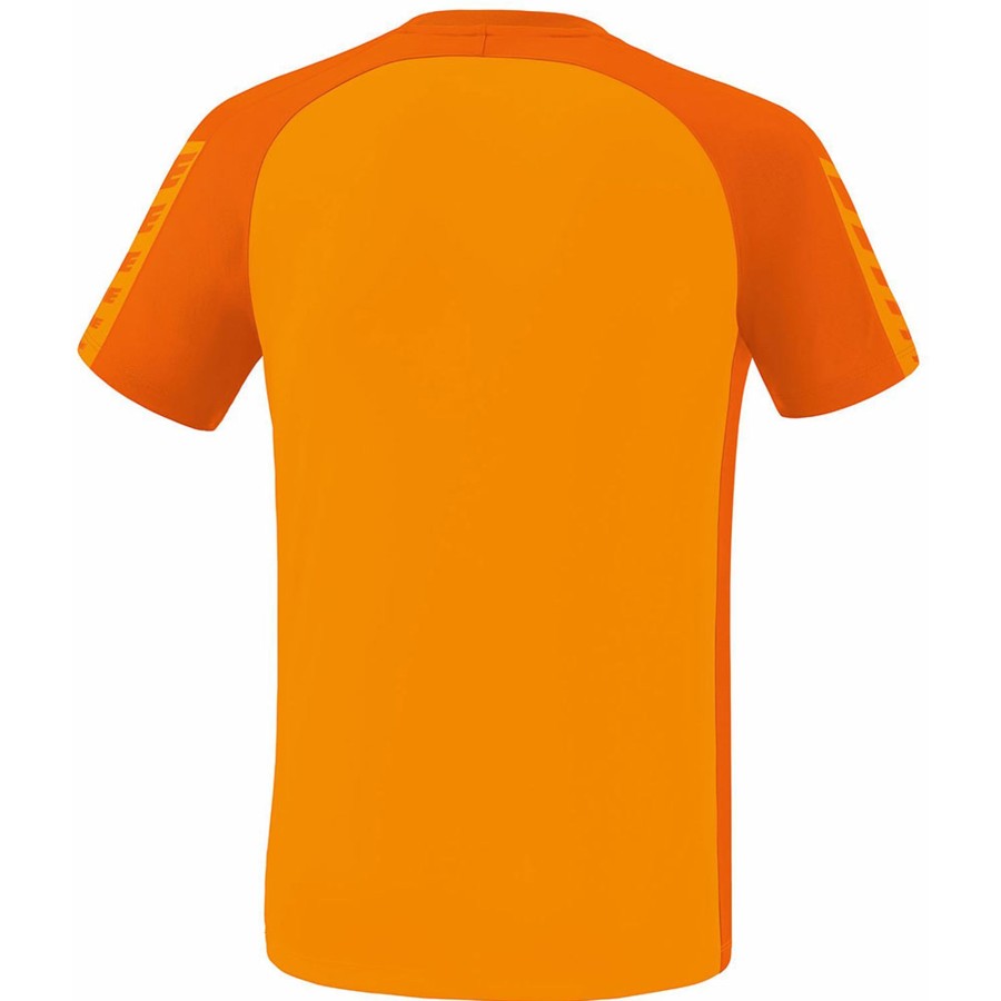 Herren Erima T-Shirts | Erima Herren T-Shirt Six Wings Orange