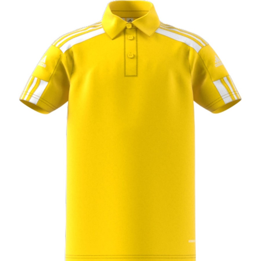 Kinder Adidas Polo-Shirts | Adidas Kinder Poloshirt Squadra 21 Gelb-Weis