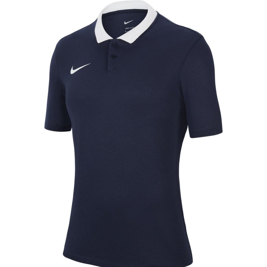 Damen Nike Polo-Shirts | Nike Damen Poloshirt Park 20 Blau-Weis