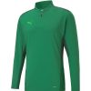 Herren Puma Sweatshirts | Puma 1/4 Zip Top Teamcup Grun