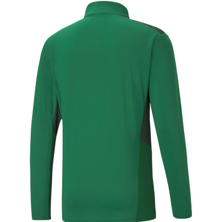 Herren Puma Sweatshirts | Puma 1/4 Zip Top Teamcup Grun