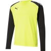 Herren Puma Torwarttrikot | Puma Langarm Torwarttrikot Teampacer Gelb-Schwarz