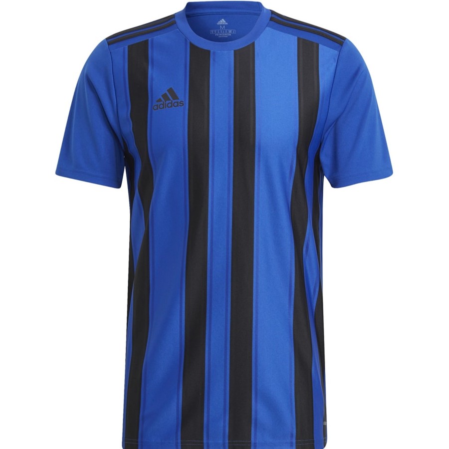 Herren Adidas Trikots | Adidas Kurzarm Trikot Striped 21 Blau-Schwarz