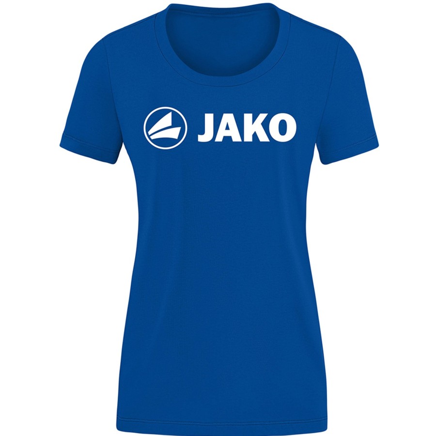 Damen Jako T-Shirts | Jako Damen T-Shirt Promo Blau