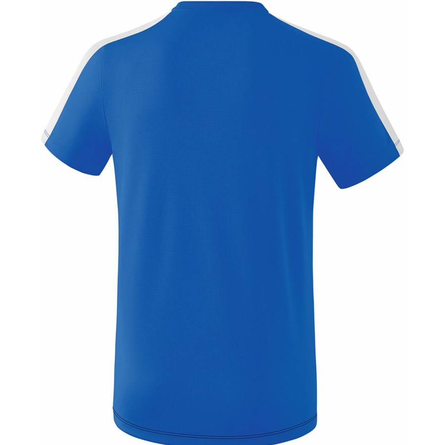 Kinder Erima T-Shirts | Erima Kinder T-Shirt Squad Blau-Schwarz-Weis