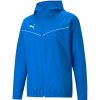 Herren Puma Jacken | Puma Allwetter Trainingsjacke Teamrise Blau-Weis