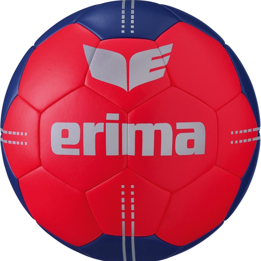 Sportausruestung Erima | Erima Handball Pure Grip No. 3 Hybrid Rot-Blau