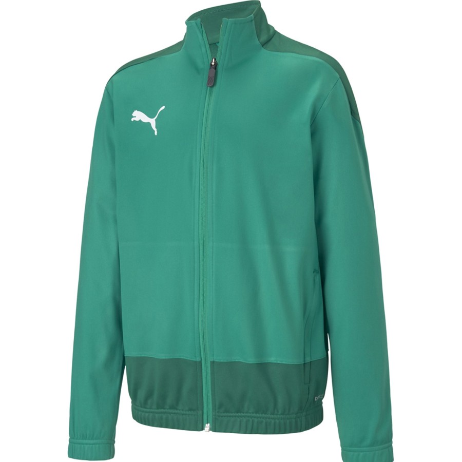 Kinder Puma Jacken | Puma Kinder Trainingsjacke Teamgoal 23 Grun