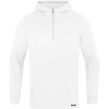 Herren Jako Hoodies | Jako Herren Zip Hoodie Pro Casual Weis