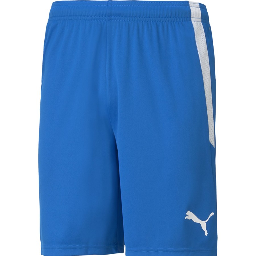 Kinder Puma Shorts | Puma Kinder Shorts Teamliga Blau-Weis