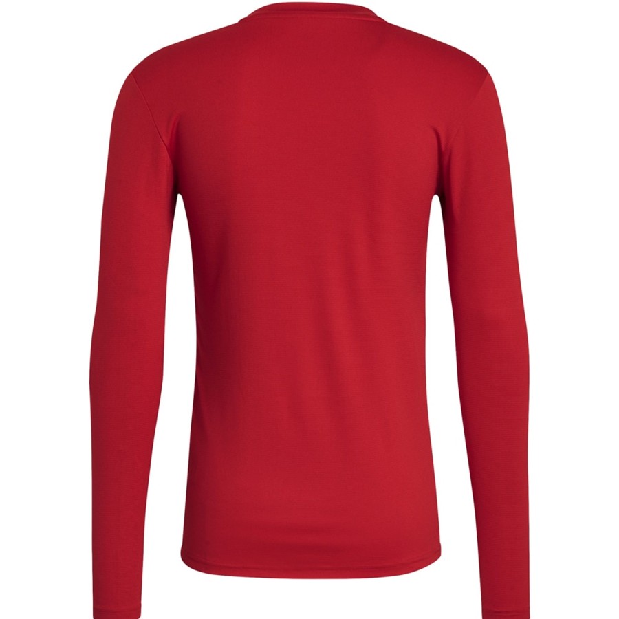 Herren Adidas Baselayer | Adidas Herren Langarm Base Shirt Team Rot