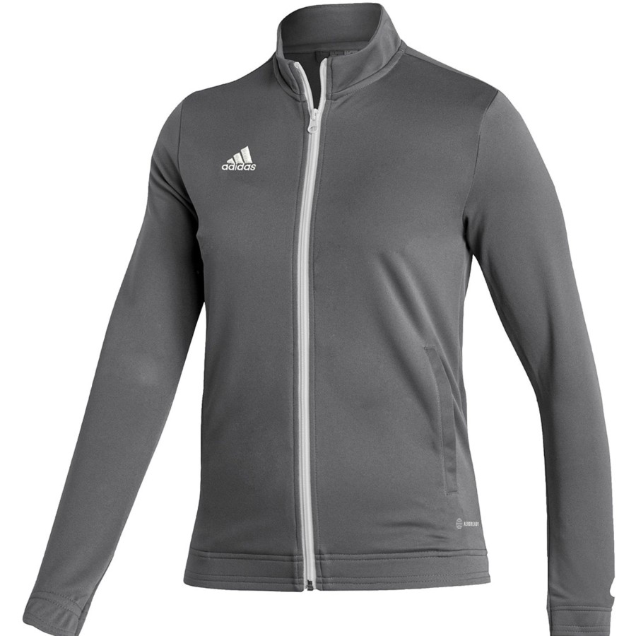 Damen Adidas Jacken | Adidas Damen Trainingsjacke Entrada 22 Grau