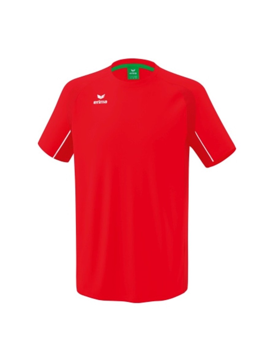 Kinder Erima T-Shirts | Erima Kinder Liga Star Trainings T-Shirt Rot/Weis Gunstig