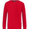 Herren Jako Sweatshirts | Jako Herren Sweat Organic Rot