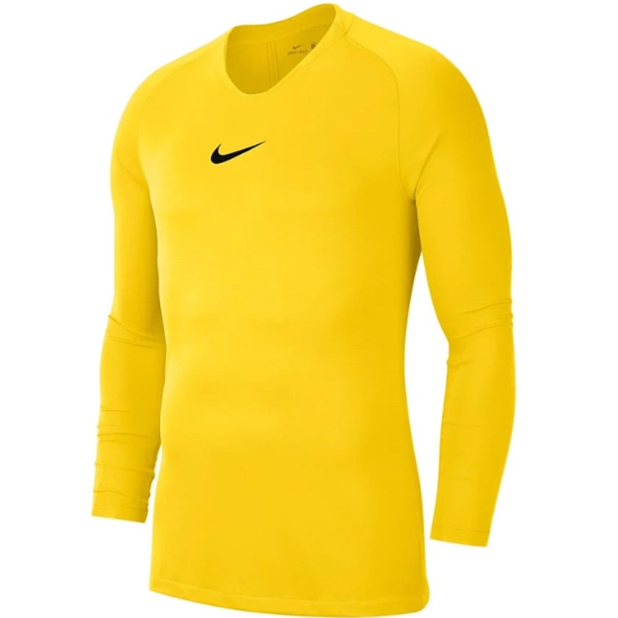 Kinder Nike Baselayer | Nike Kinder Langarm Shirt Park First Layer Gelb