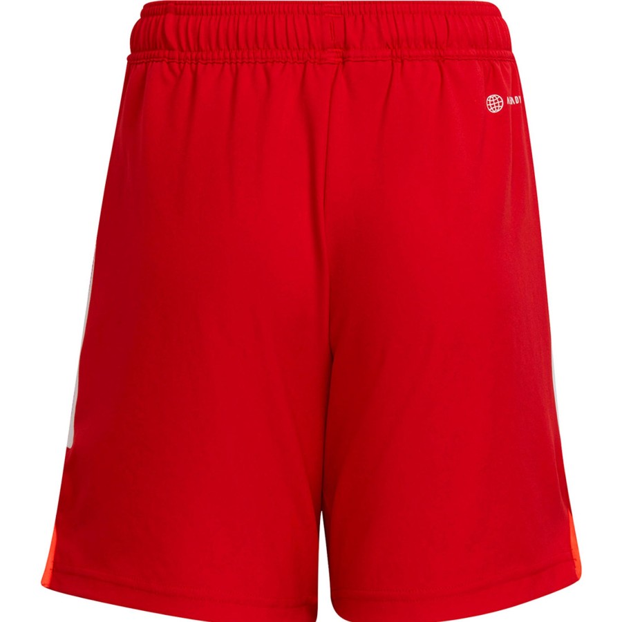 Kinder Adidas Shorts | Adidas Kinder Md Shorts Condivo 22 Rot-Weis