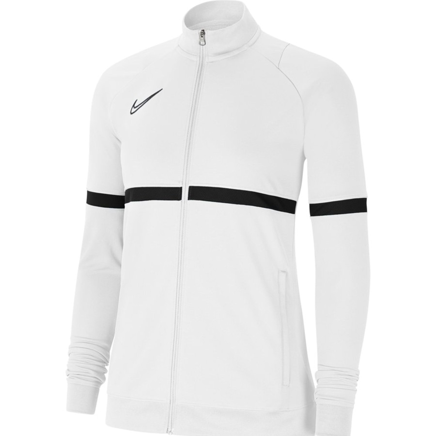 Damen Nike Jacken | Nike Damen Trainingsjacke Academy 21 Weis-Schwarz