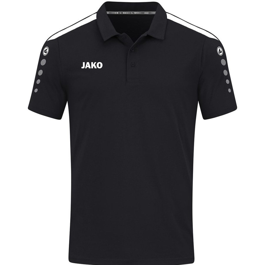 Damen Jako Polo-Shirts | Jako Damen Polo-Shirt Power Schwarz