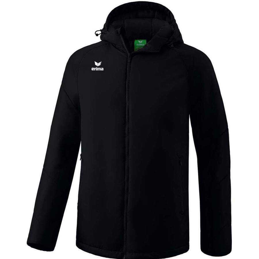 Kinder Erima Jacken | Erima Kinder Winterjacke Team Schwarz