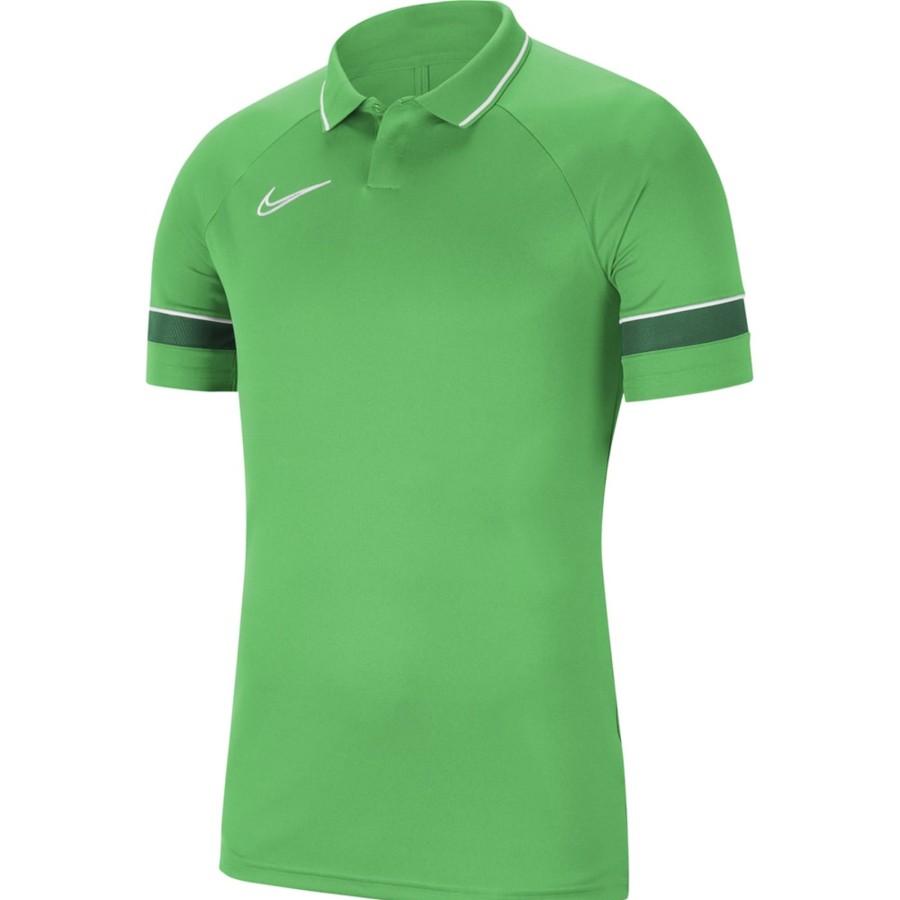 Kinder Nike Polo-Shirts | Nike Kinder Poloshirt Academy 21 Grun-Weis