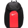 Sportausruestung Nike | Nike Academy Team Rucksack Schwarz Rot F013