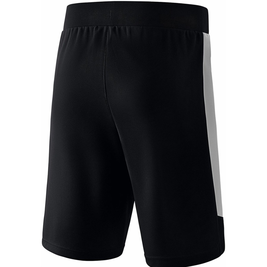 Kinder Erima Shorts | Erima Kinder Training Shorts Squad Schwarz-Grau