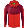 Herren Erima Jacken | Erima Herren Trainingsjacke Mit Kapuze Six Wings Rot