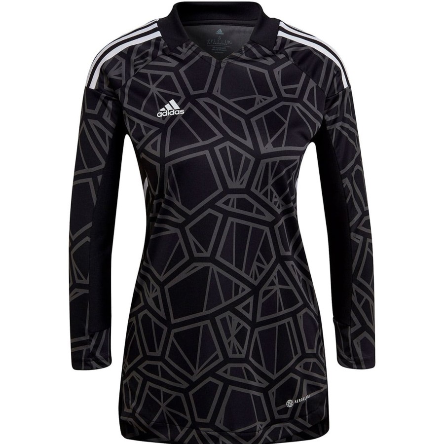 Damen Adidas Torwarttrikots | Adidas Damen Langarm Torwartttrikot Condivo 22 Schwarz