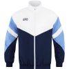 Herren Jako Jacken | Jako Herren Freizeitjacke Retro Marine/Weis/Skyblue