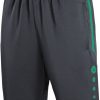 Herren Jako Shorts | Jako Active Training Shorts Anthrazit-Turkis