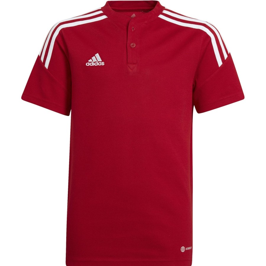 Kinder Adidas Polo-Shirts | Adidas Kinder Poloshirt Condivo 22 Rot