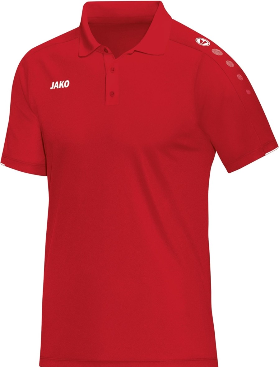 Kinder Jako Polo-Shirts | Jako Classico Polo-Shirt Rot