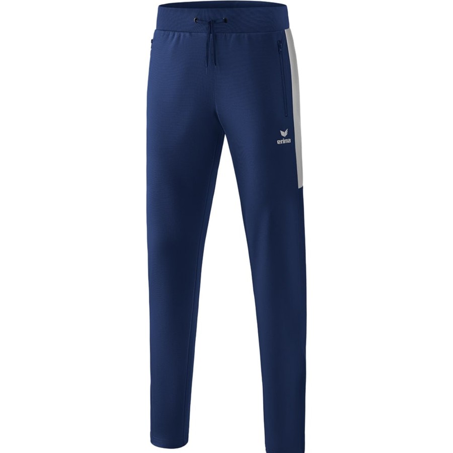 Kinder Erima Trainingshosen | Erima Kinder Trainingshose Squad Blau-Grau