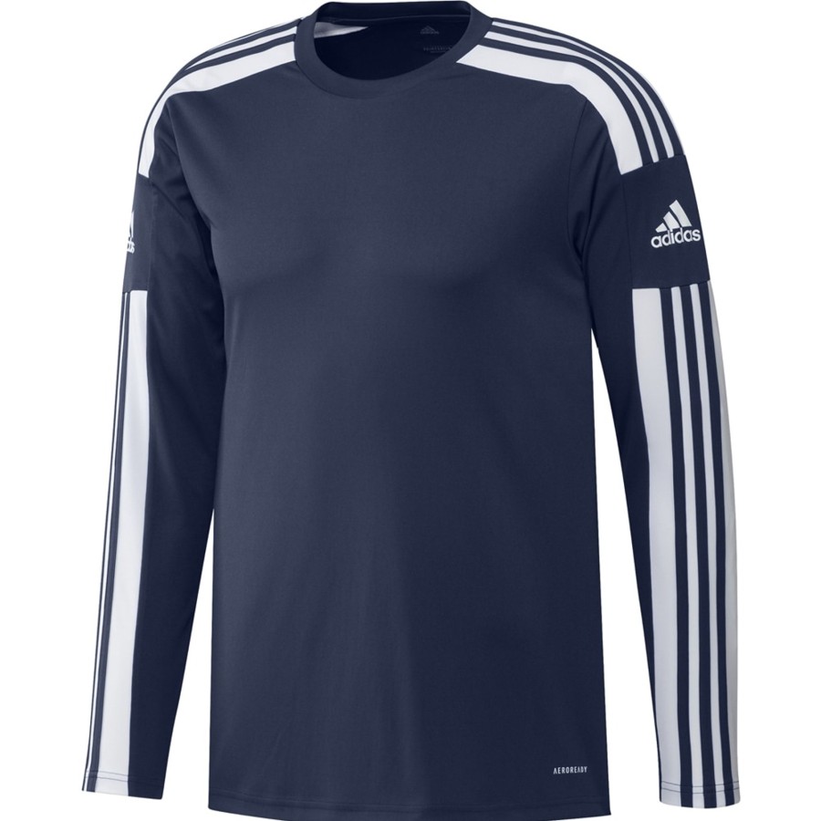 Herren Adidas Trikots | Adidas Herren Langarm Trikot Squadra 21 Blau-Weis