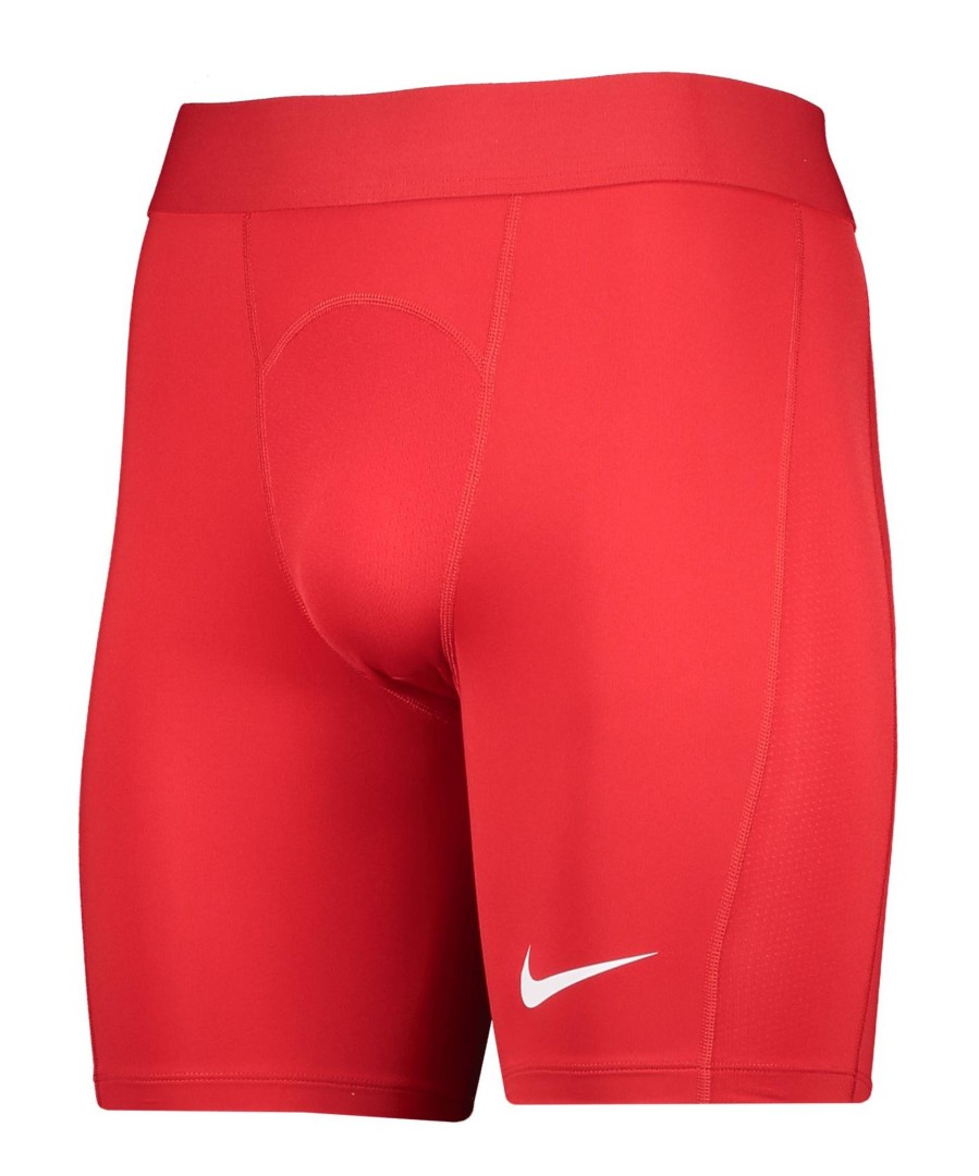 Herren Nike Tights | Nike Pro Strike Short Rot Weiss F657