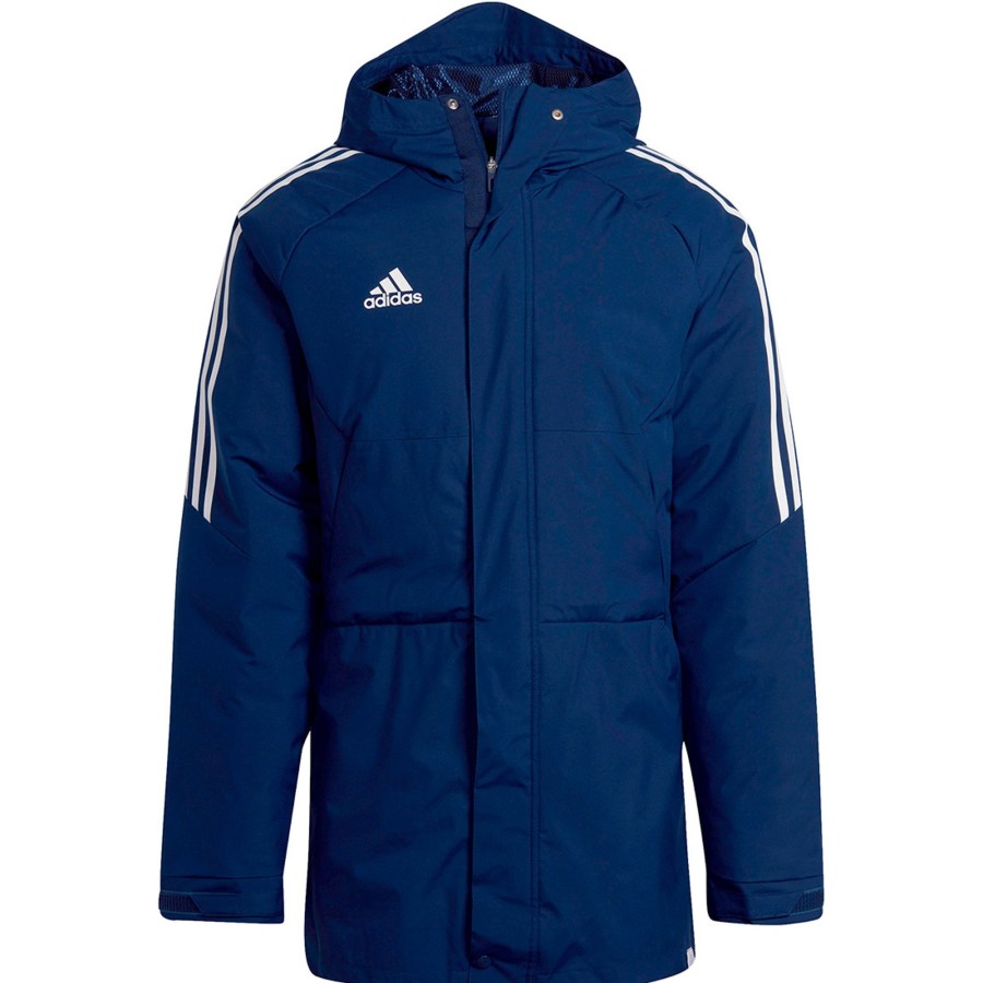 Herren Adidas Jacken | Adidas Stadion Parka Condivo 22 Blau