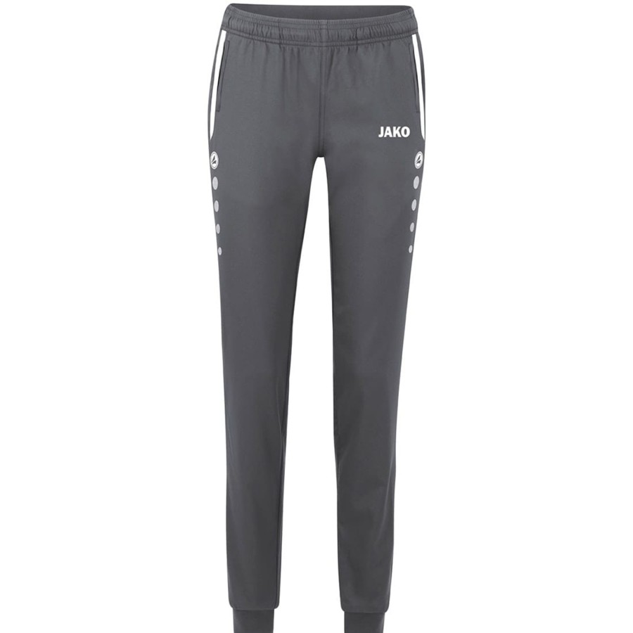 Damen Jako Trainingshosen | Jako Damen Prasentationshose Allround Grau