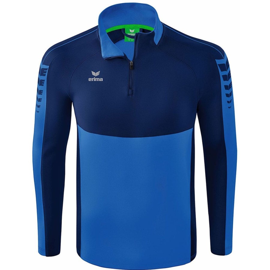 Herren Erima Sweatshirts | Erima Trainingstop Six Wings Blau