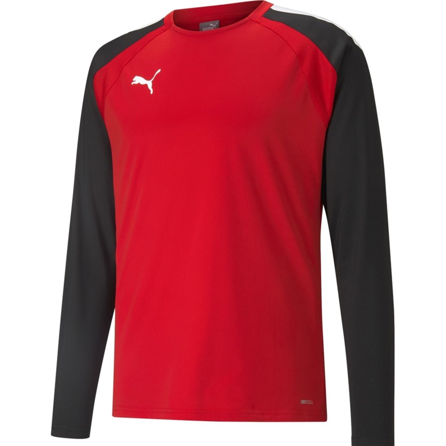 Kinder Puma Sweatshirts | Puma Kinder Training Sweatshirt Teamliga Rot-Schwarz