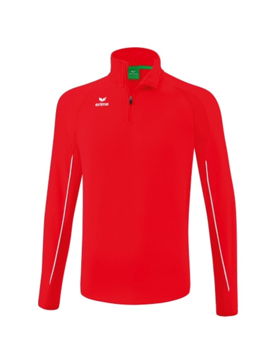 Herren Erima Sweatshirts | Erima Liga Star Trainingstop Rot/Weis Gunstig